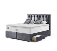 Staples & Co Renew Eco Latex Pocket 2300 Divan Bed Set Super King Castello Ink
