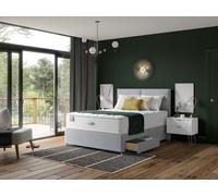 Staples & Co Restore Eco Latex Ortho 2000 Divan Bed Set Double Castello Ink