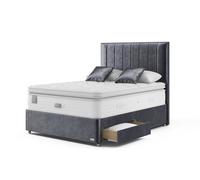 Staples & Co Revitalise Eco Latex Pocket 3800 Divan Bed Set Double Castello Ink