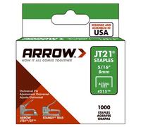 Staples, JT-21, 5/16-In., 1000-Pk. - 215