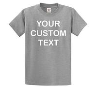 Star and Stripes Custom Dark Grey Personalised T Shirt, Custom T Shirt Medium