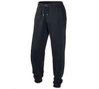 Star and Stripes Jogging Bottoms Elasticated Cuffs Black Large