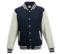 Star and Stripes Varsity Jacket Navy with White Sleeve XX-Large Plus 1 T Shirt
