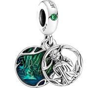 Star and Wars Yoda Jedi Dangle Charm 925 Silver Charm Compatible with Pandora Charms, Trollbeads, Chamilia, Biagi and Many Other UK Charm Bracelets.