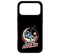 Star Angler Retro 80s Fisherman Astronaut Fishing on Moon Case for iPhone 17 Pro Max
