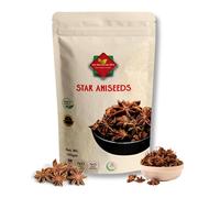 Star Anise | Aniseeds | Badiyan | Whole Seeds | Premium Quality | Natural | Vegan | Non GMO | No Additives | No Preservatives | 100g