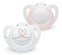 Star Baby Dummy | 0-6 Months | Soothes 99% of Babies | BPA-Free Silicone Soot...
