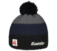 Eisbär Star Beanie with Bobble hat Knit (One Size - Navy)