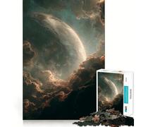 Star Behind The Sea of Clouds 1000 Piece Jigsaw Puzzles for Adults Jigsaw Strong Logic Toy Group Play Clear Edge Perfect Present 50x75cm