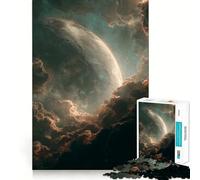 Star Behind The Sea of Clouds Jigsaw Puzzles for Teenagers 1000 Piece Mind Skill Toy Simple Fun Design Assembly Memorable Gift 38x52cm
