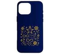 star bird infinity sign flower cosmos heart Case for iPhone 16 Pro Max