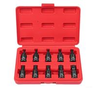 Star Bit Socket Set 3/8" Drive T20-T60 Alloy Steel