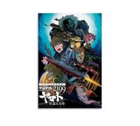 Star Blazers：Space Battleship Yamato 2199 Poster Canvas Wall Art Modern Simple Style Suitable for Various Life Scenes Is Also A Great Birthday Gift Souvenir ChoiceUnframe-style08x12inch(20x30cm)