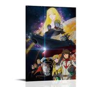 Star Blazers：Space Battleship Yamato 2199Wall Art Poster Waterproof Living Room Bedroom Office Modern Canvas Printing Home Decoration Gift CreativityStar Blazers：Space Battleship Yamato 219924x36inch(
