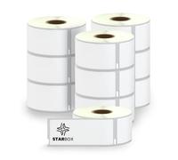 STAR BOX - Pack of 10 Labels Compatible with Dymo 99012 Self-Adhesive 36 mm x 89 mm with Labelwriter & Seiko Printers Large Address Labels LabelWriter 450 and 4XL (10)
