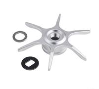 Star Brake Element For Abu Garcia Max B3 B4 P3 P4 P5 Water Droplet Wheel Setup Dependable Functionality In Various Conditions(left hand silver)