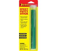 STAR BRITE Epoxy Putty Stick - Make Fast, Permanent Repairs - Even Underwater, Fiberglass, Wood, Plastic 4 OZ. (087104)