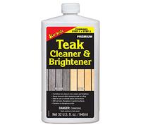 Star Brite 94932 One Step Teak Cleaner & Brightener 32 oz., White