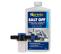 STAR BRITE Salt Off Concentrate Kit with Applicator - Ultimate Boat Salt Remover & Marine Engine Flush - Perfect for Outboard Motor Flush & Washing Salt Deposits Away