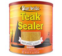 STAR BRITE Teak Sealer - No Drip No Splash Formula - One-Coat Durable Protection for All Fine Woods - Perfect for Outdoor Furniture & Marine Use - N