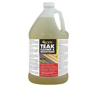 STAR BRITE Teak Wood Cleaner/Brightener | One Step Cleaning and Brightening Teak