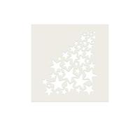 Star Burst Emboss-Ink Layering Stencil Set - wh