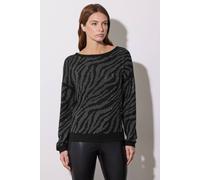 Star By Julien Macdonald Animal Diamante Embellished Jumper In Black Black 16