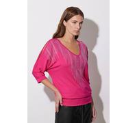 Star by Julien Macdonald Women's Embellished Neckline Top in Pink | Size: 14 Star By Julien Macdonald Pink 14