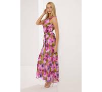 Star By Julien Macdonald Floral Tassel Detail Maxi Dress Multi