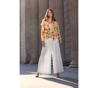 Star By Julien Macdonald Pleated Wide Leg Trousers In White White 12