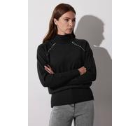 Star By Julien Macdonald Stud Embellished Raglan Jumper In Black Black 14-16