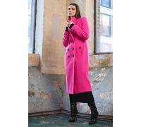 Star By Julien Macdonald Tailored Maxi Coat In Pink Pink 20