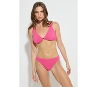 Star By Julien Macdonald Textured Bikini Bottoms In Pink Pink 12