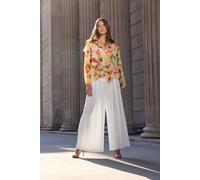 Star by Julien Macdonald Women's Pleated Wide Leg Trousers in White | Size: 12 Star By Julien Macdonald White 12