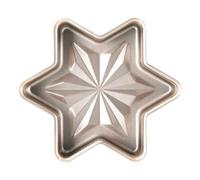 Star Cake Mold Carbon Steel Nonstick Baking Pan, 8.07 X 8.07 X 1.97 in Oven Bakeware for Bread, Cakes, and Everyday Home Dessert Baking Star Pan Cake Mold Nonstick Carbon Steel Bread Oven Dessert Home