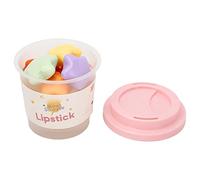 Star Capsule Lip Gloss, Matte 6 Colors Lovely Stars Mini Lipstick Hydrating with Storage Box for Dating (Cosikipsz7g92ea8-11)