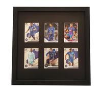 Star Card Display Box,Sports Card Display Box,Trading Card Display Rack,Baseball Card Display Box,Comic Card Display Box,Game Card Display Box Holds 6 Standard Trading Cards,Sports Cards -Black Frame