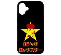 Star Character Japanese Logo Retro Pop Design Case for iPhone 16 Plus