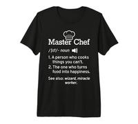 Star Chef Master Chef WHO Cooks What You Can't Cooks Premium T-Shirt