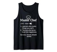 Star Chef Master Chef WHO Cooks What You Can't Cooks Tank Top
