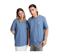Star Chevron Unisex T-Shirt with Embroidered Logo and Short Sleeves in Cotton blue