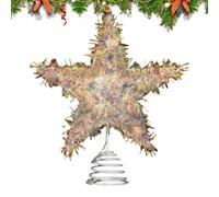 Star Christmas Tree Topper, Luminous Festive Decoration, Tree Topper Decoration Ornament - For Homeowners, Home, Church, Living Room, Bedroom, Window Decoration, Office, Party, Fireplace