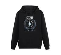 Star Citizen Raises Million Dollars Printed Black Pullover Hoodies Mens Unisex Sweatshirts XXL