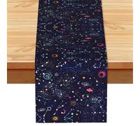 Star Constellation Map Print Elegant Table Runner For Home Decor,For Farmhouse,Modern And Seasonal Decorations