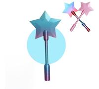Star Contactless Magic Wand Card Holder,3D Printed Tap to Pay Wand,Suitable for Kids Pranks and Contactless Payments (A)