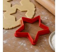 Star Cookie Cutter 3D Printed | Small Medium Baking Cutter | Cookie Fondant Pastry Biscuit Cutter Set of Big & Small