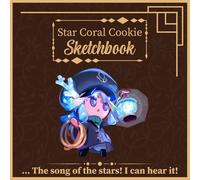 Star Coral Cookie Sketchbook: Kingdom Run Character Drawing Journal with 120 Blank Pages for Kids & Teens Perfect for Sketching, Doodling and Journaling