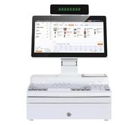 Star Corundum 14.1 inch touch screen, cash register, keyboard, 58mm built-in printer, complete package, POS computer, factory point of sale, cash register for business and business