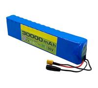 Star Corundum Battery for Electric Bike 36 V 30 Ah 10S3P, Waterproof PVC Ebike Battery with BMS Built-in Lithium Ion Battery for 200 W ~ 500 W Motor 36 V 30 Ah, XT60