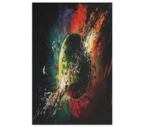 Star Cosmos Expressive Oil 1000 Piece Wooden Jigsaw Puzzle- Brain Teaser Game for Adults & Children Educational Activities Jigsaws Puzzles 78×53cm
